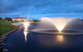 LCE Clubhouse – Golf Course Side (Dusk)-foremail